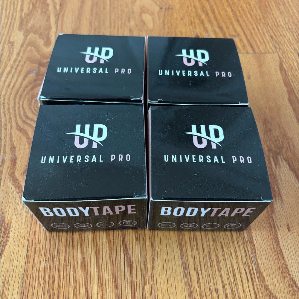 A lot of four body tape. New